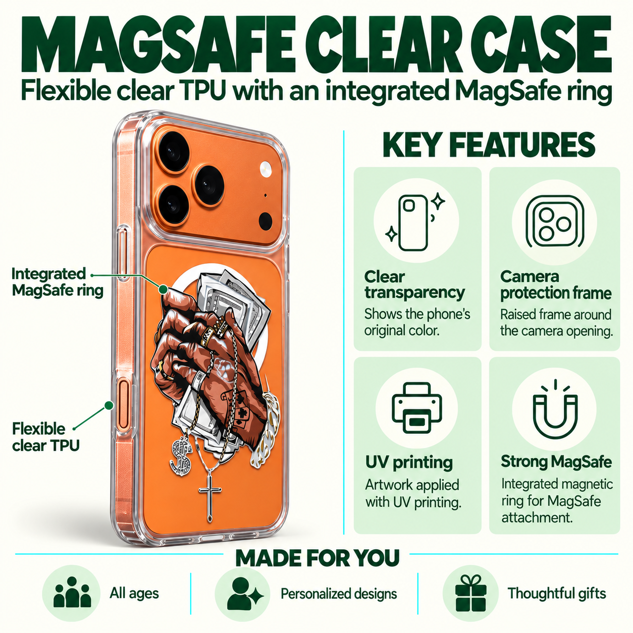 AIR CLEAR - MAGSAFE CASE